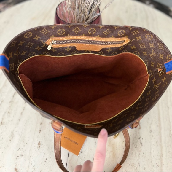 VINTAGE & REHABBED LOUIS VUITTON SHOPPER TOTE - Picture 9 of 12